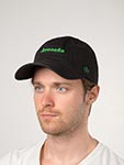 Бейсболка AMERICAN NEEDLE арт. SMU674A-AVOC Avocado Foodie Slouch (черный)